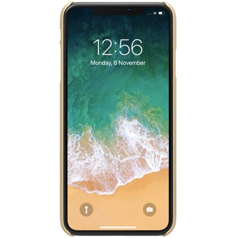 Coque iPhone Xs Max Rigide Givré Nillkin