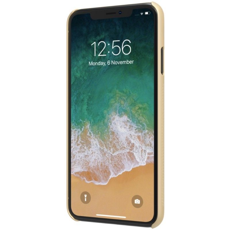 Coque iPhone Xs Max Rigide Givré Nillkin