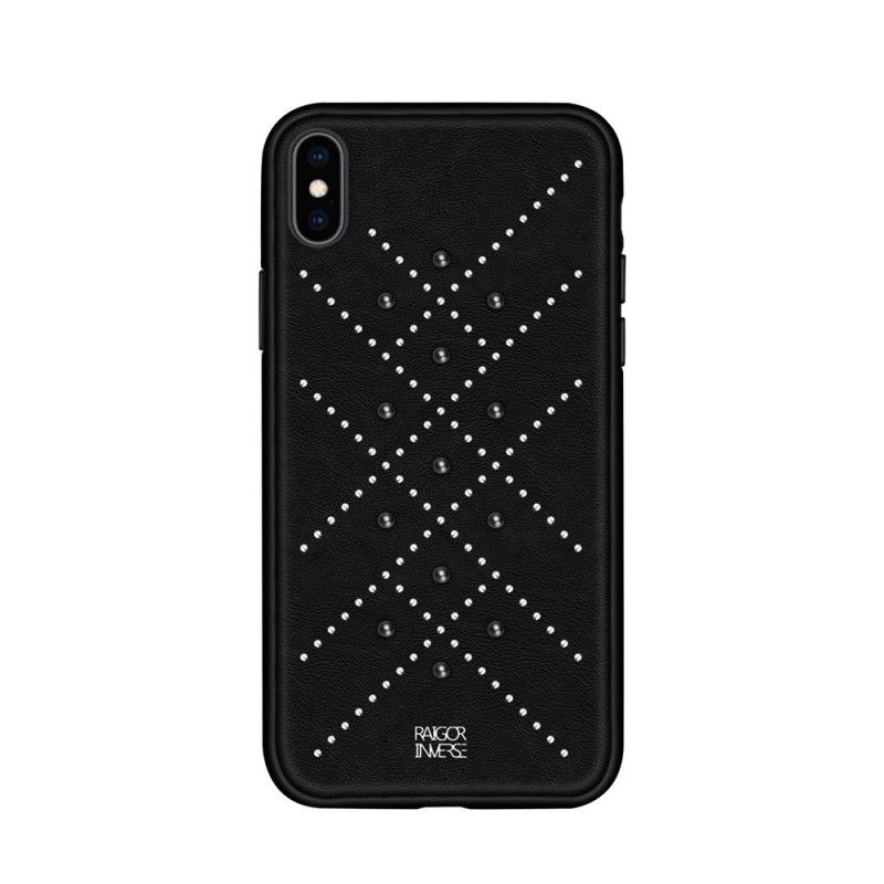 Coque iPhone Xs Max Rivets Raigor Inverse