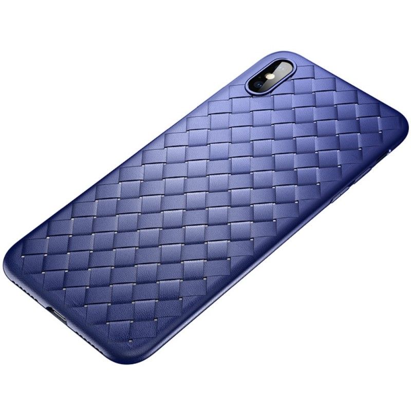 Coque iPhone Xs Max Rock Tressée