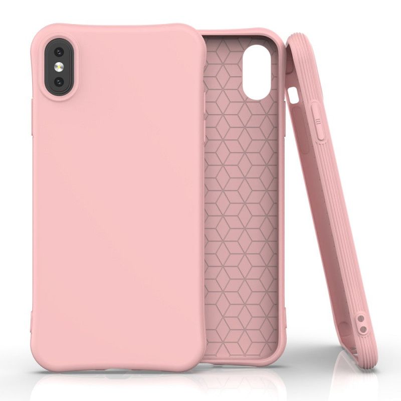 Coque iPhone Xs Max Silicone Flexible Mat