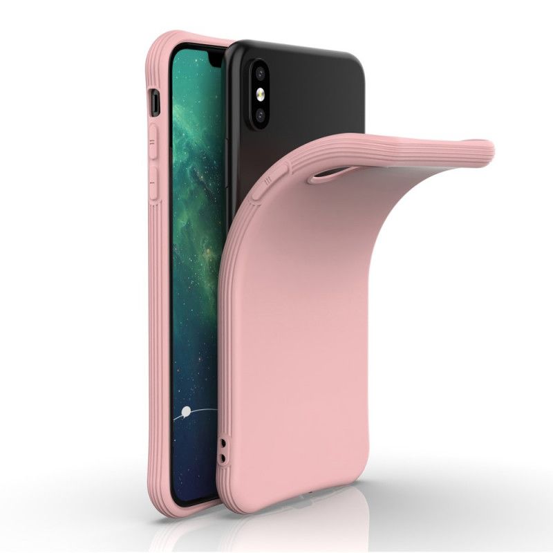 Coque iPhone Xs Max Silicone Flexible Mat