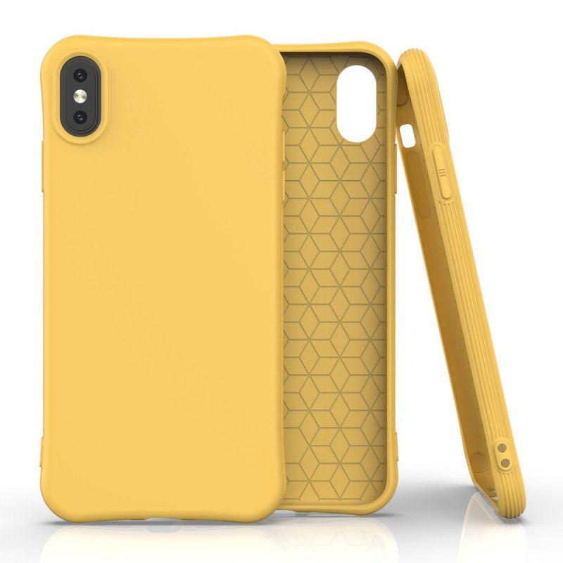 Coque iPhone Xs Max Silicone Flexible Mat
