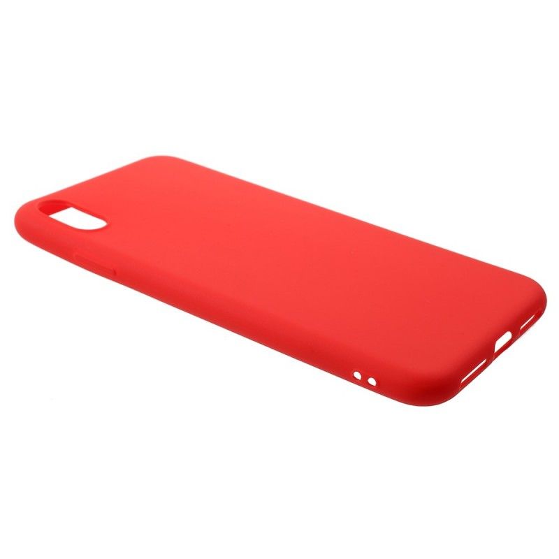 Coque iPhone Xs Max Silicone Souple Mate