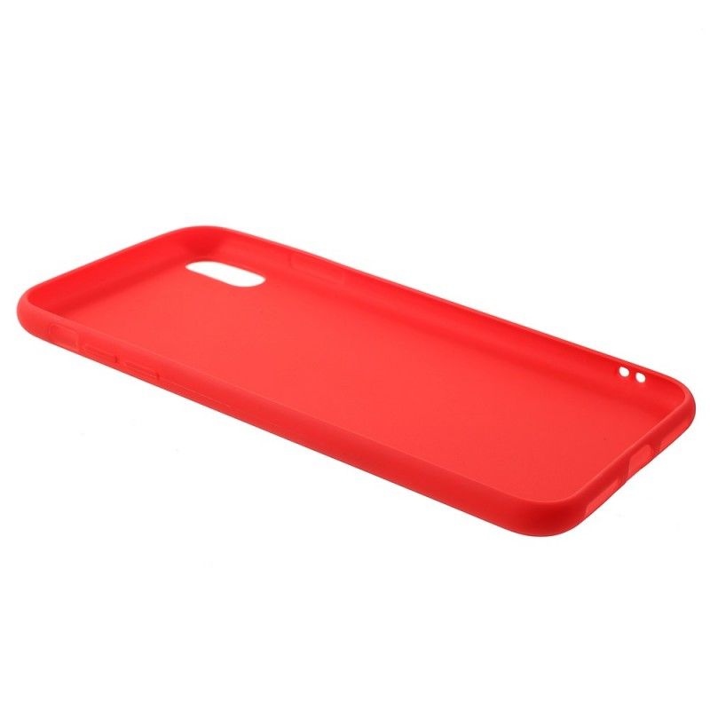 Coque iPhone Xs Max Silicone Souple Mate