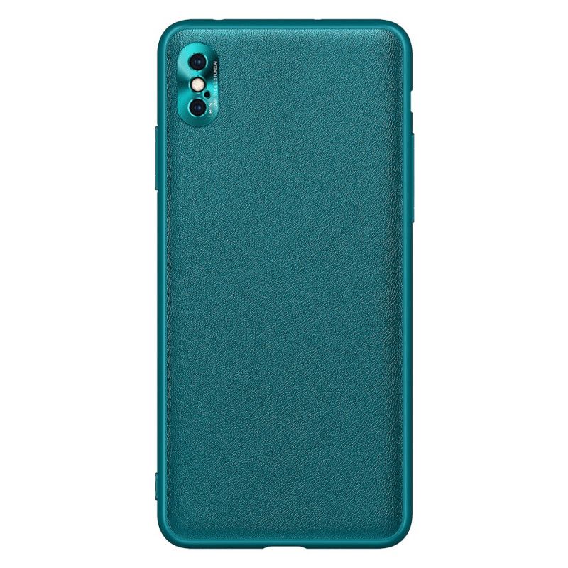 Coque iPhone Xs Max Style Cuir Color