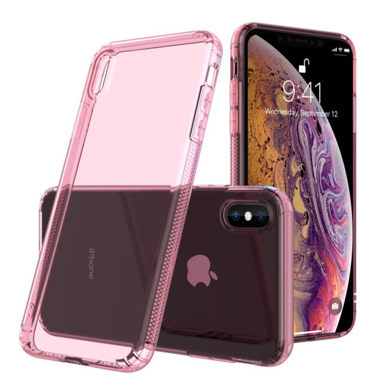 Coque iPhone Xs Max Transparente Leeu Coussins Protecteur