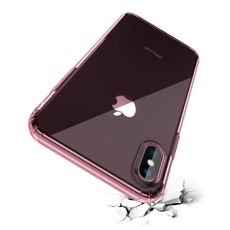 Coque iPhone Xs Max Transparente Leeu Coussins Protecteur