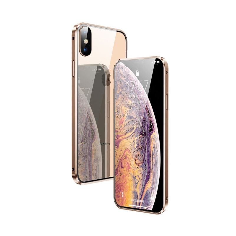 Coque iPhone Xs Max Verre Trempé Avant Et Arrière