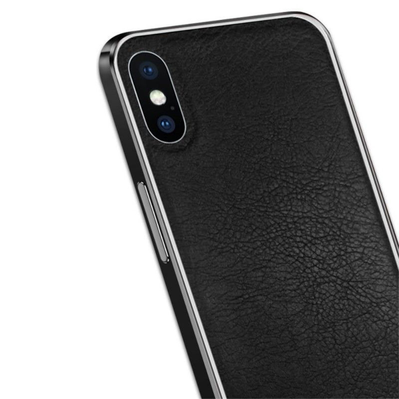 Coque iPhone Xs Nxe Cuir