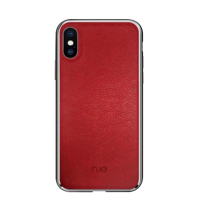 Coque iPhone Xs Nxe Cuir