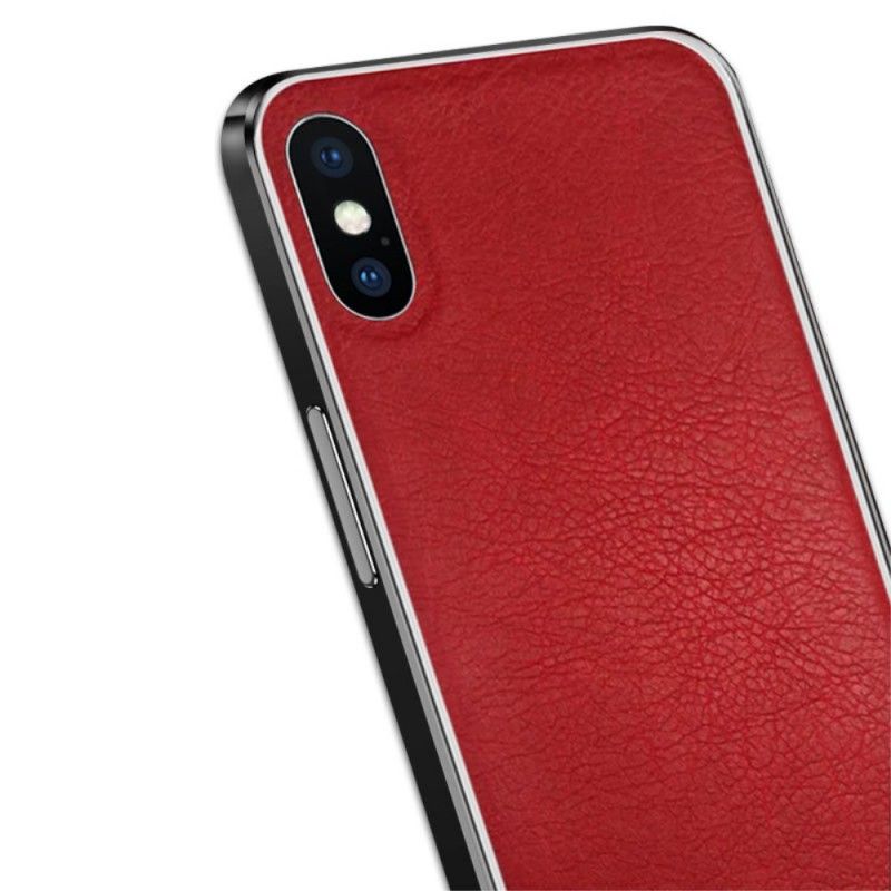 Coque iPhone Xs Nxe Cuir