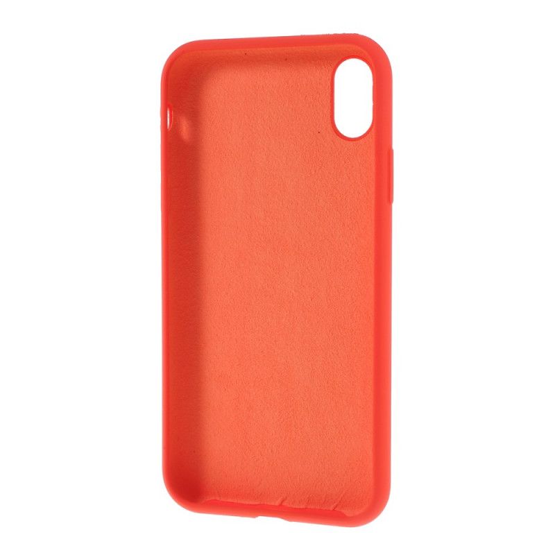 Coque iPhone Xs Silicone Coeur