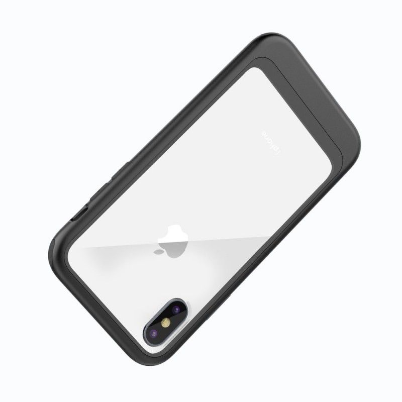 Coque iPhone Xs Transparente Détachable