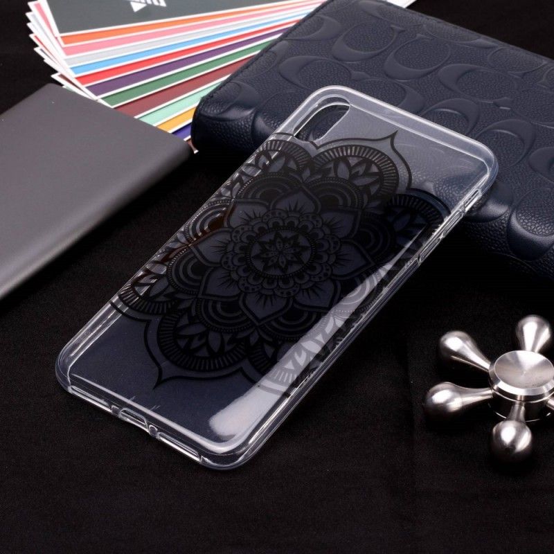 Coque iPhone Xs Transparente Mandala Classique