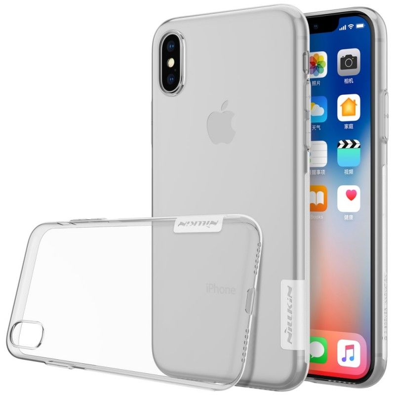 Coque iPhone Xs Transparente Nillkin