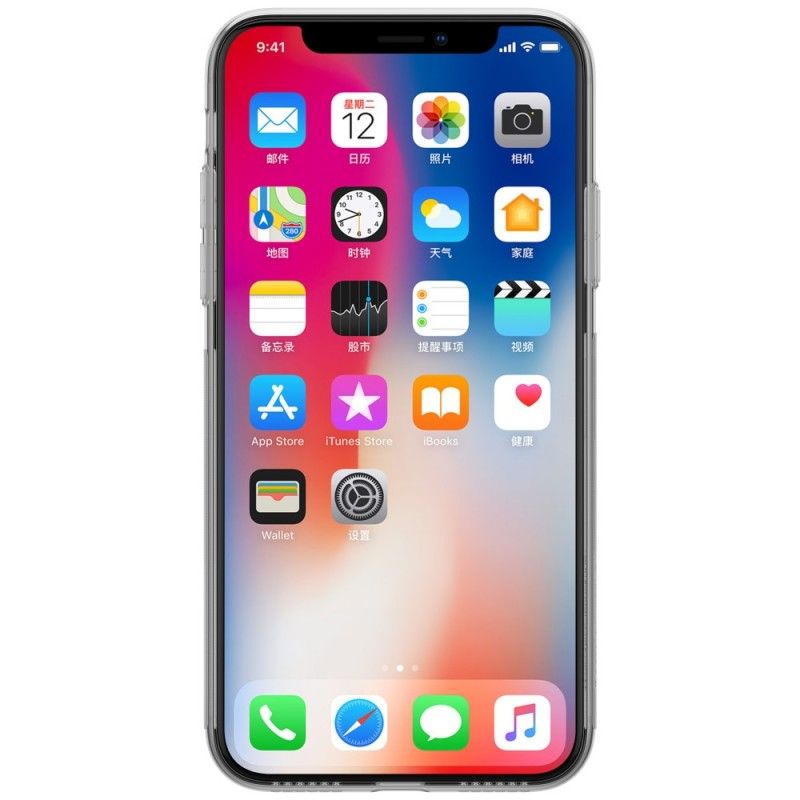 Coque iPhone Xs Transparente Nillkin