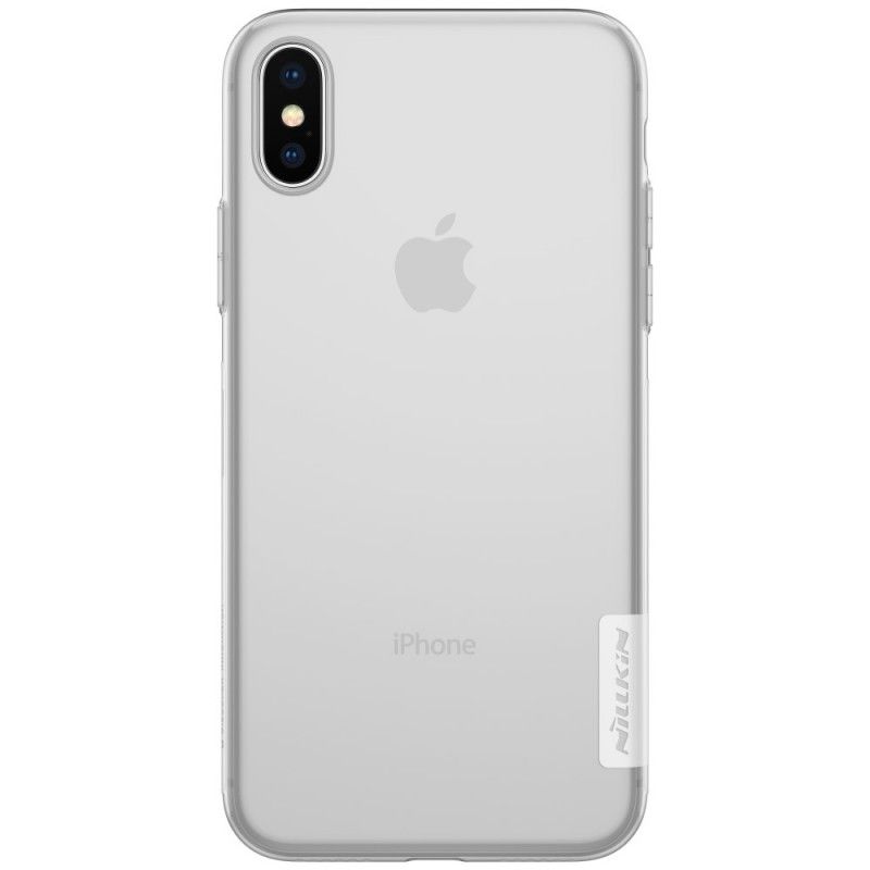 Coque iPhone Xs Transparente Nillkin