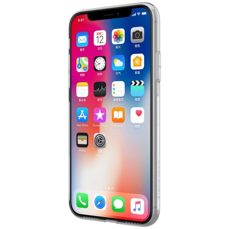 Coque iPhone Xs Transparente Nillkin