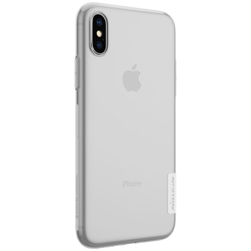 Coque iPhone Xs Transparente Nillkin