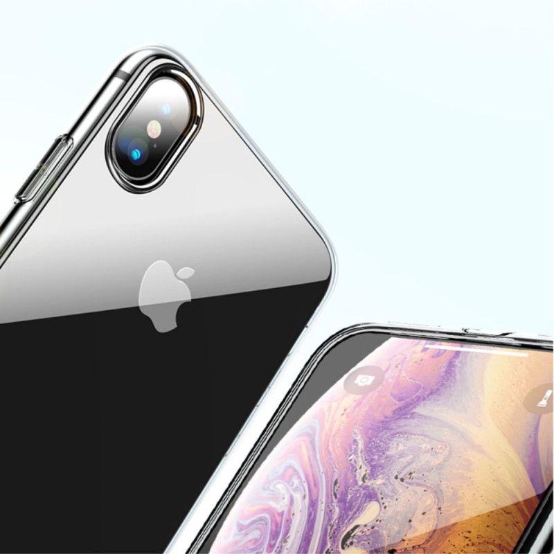 Coque iPhone Xs X-level Transparente