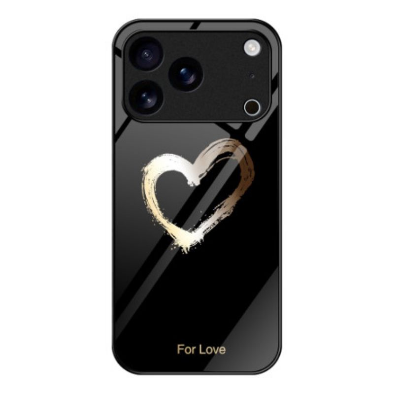 Coque Phone 17 Pro Max Amour Noir
