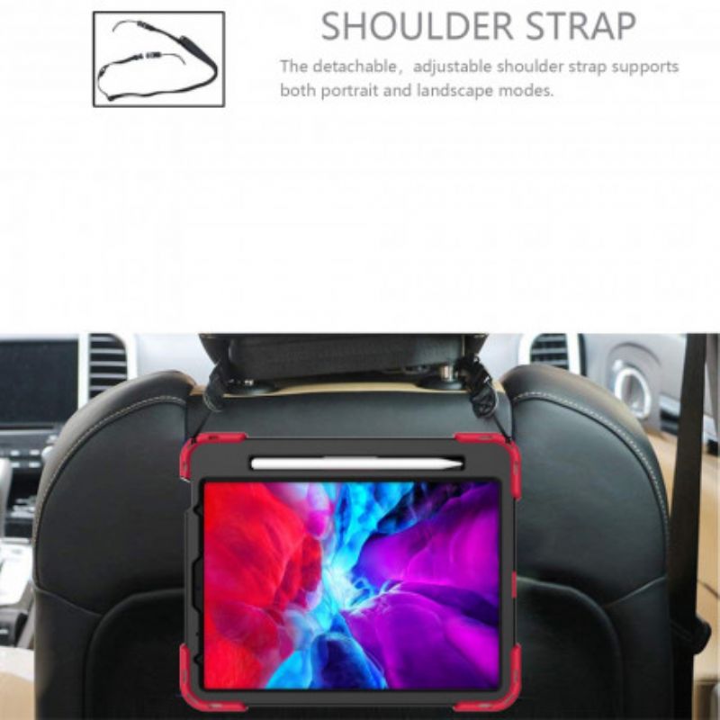 Coque Pour iPad Pro 11" (2021) (2020) (2018) Support Et Bandoulière