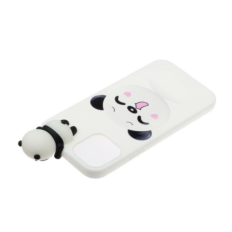 Coque Pour iPhone 13 Cool Panda 3d