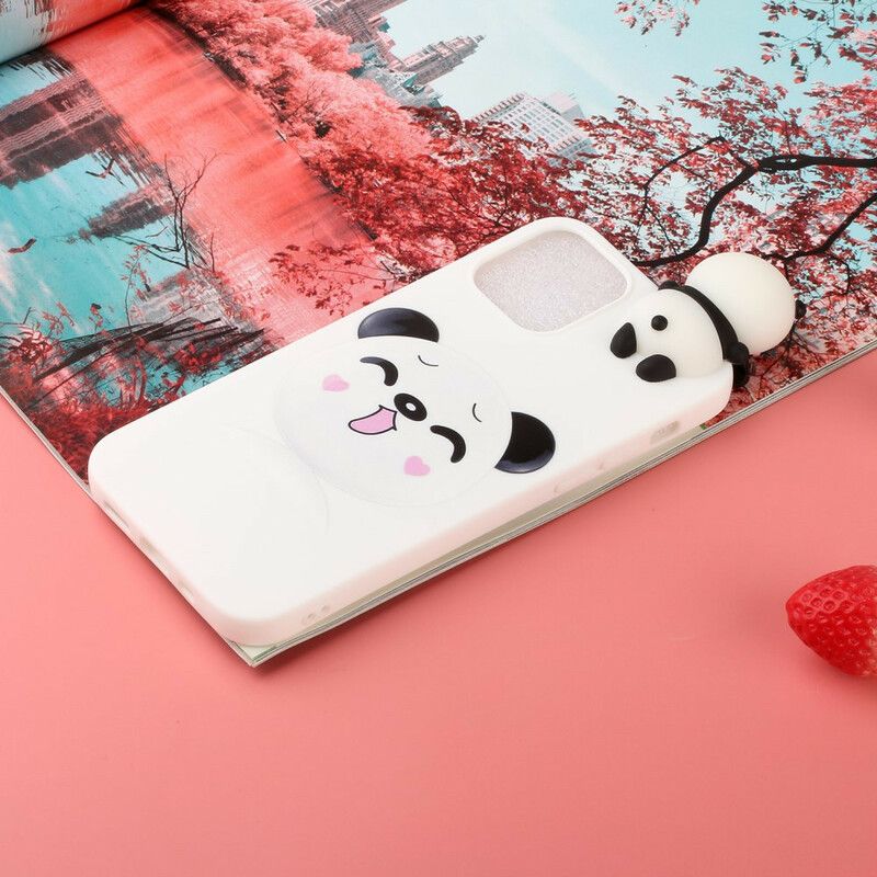 Coque Pour iPhone 13 Cool Panda 3d