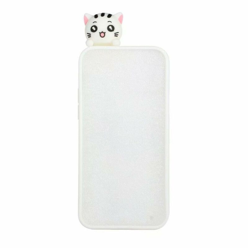 Coque Pour iPhone 13 Mini 3d Chat Fun