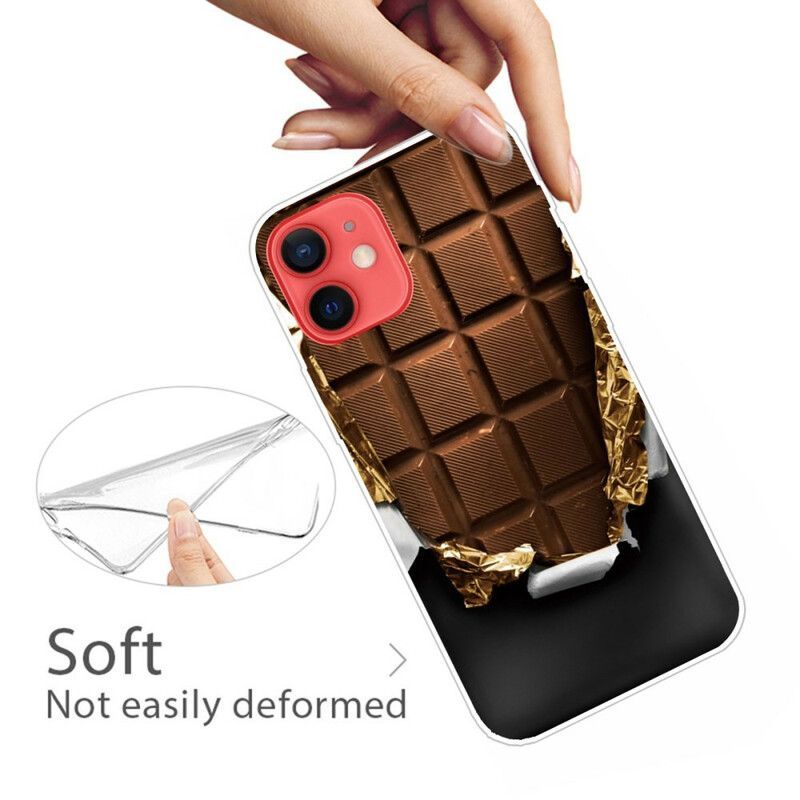 Coque Pour iPhone 13 Mini Flexible Chocolat