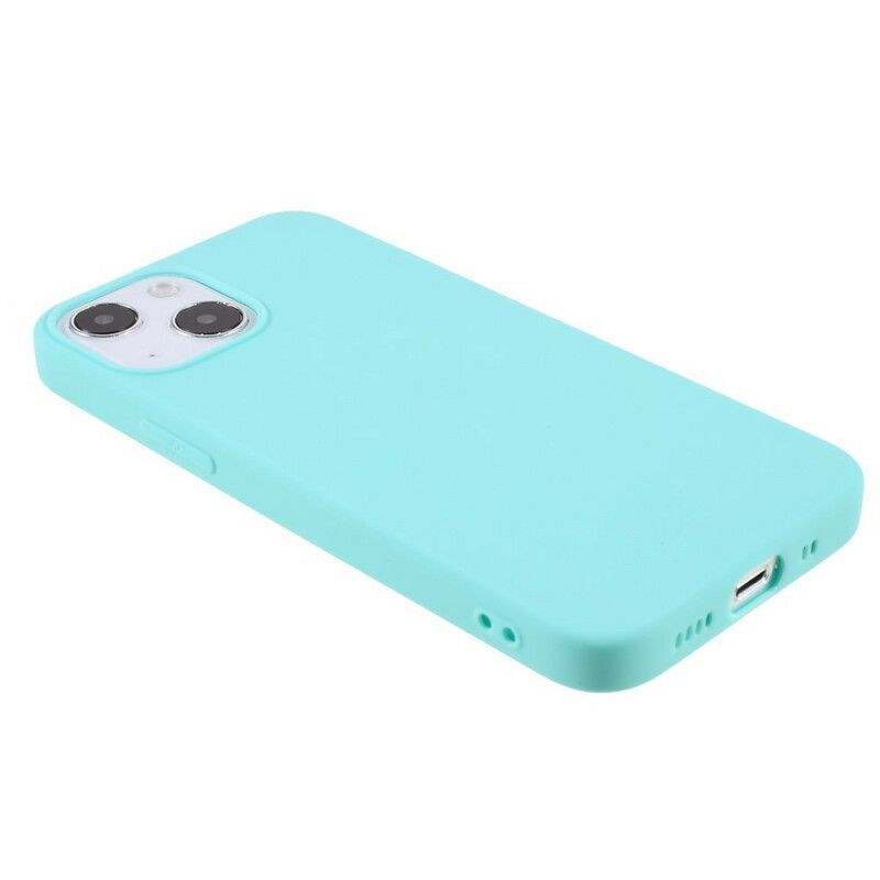 Coque Pour iPhone 13 Mini Silicone Flexible Mat