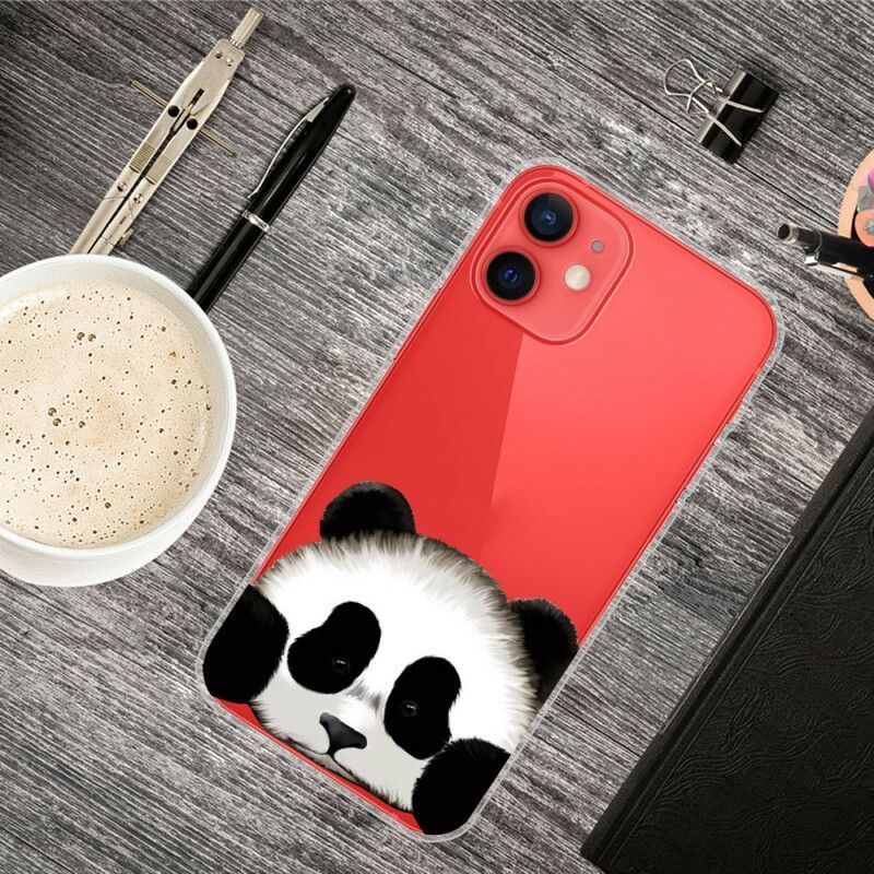 Coque Pour iPhone 13 Mini Transparente Panda