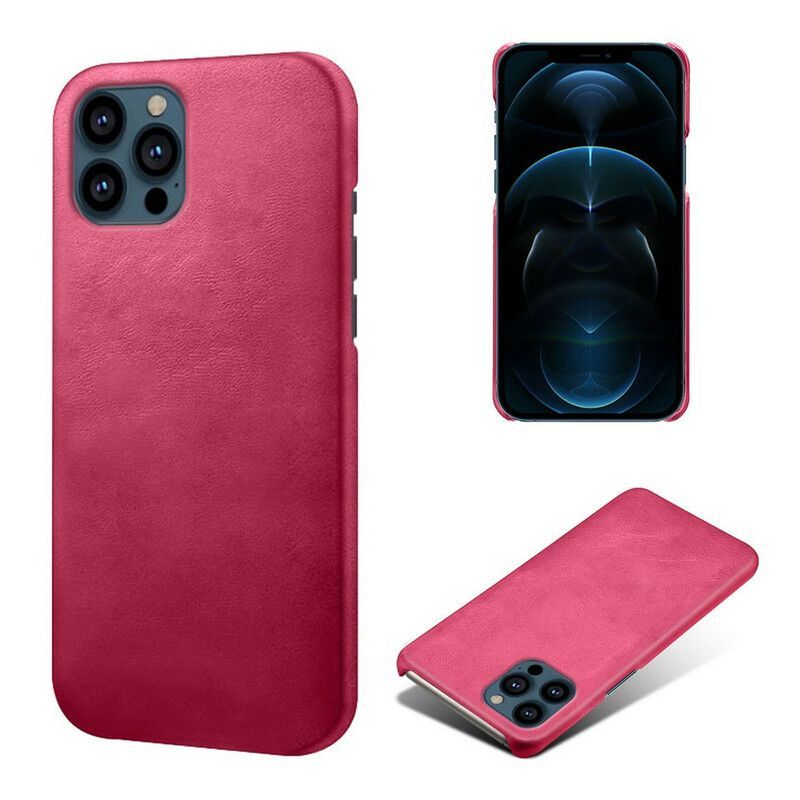 Coque Pour iPhone 13 Pro Effet Cuir Ksq