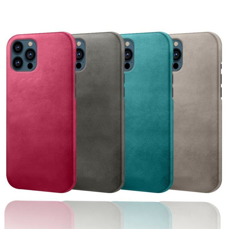 Coque Pour iPhone 13 Pro Effet Cuir Ksq