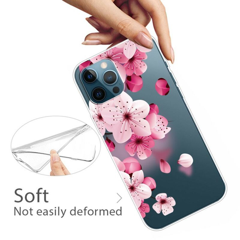 Coque Pour iPhone 13 Pro Florale Premium