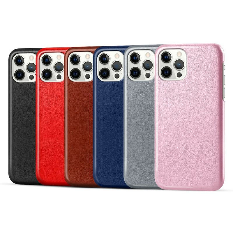 Coque Pour iPhone 13 Pro Max Effet Cuir Ksq