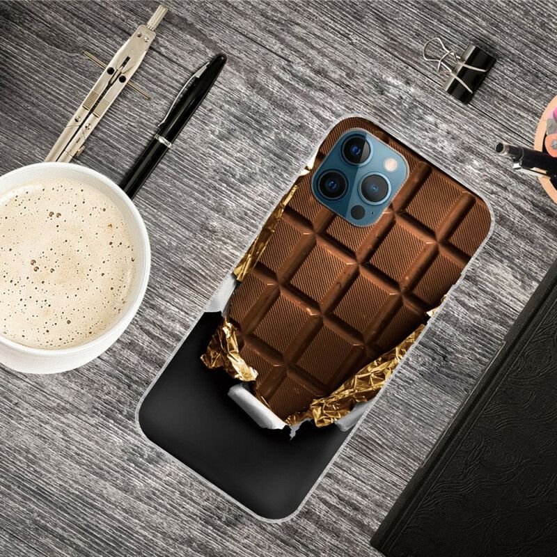 Coque Pour iPhone 13 Pro Max Flexible Chocolat