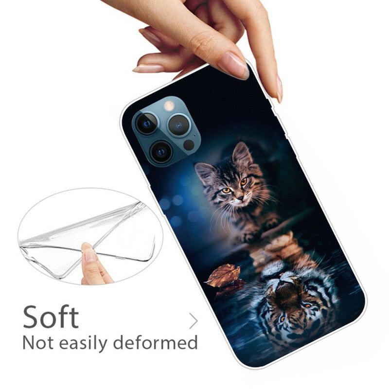 Coque Pour iPhone 13 Pro Max Mon Tigre