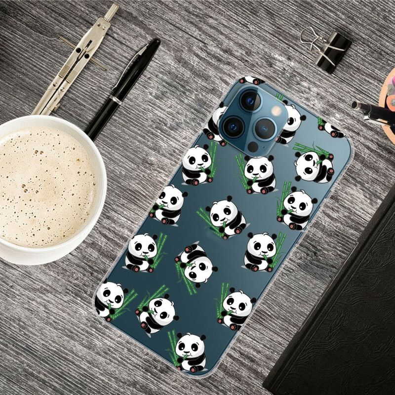 Coque Pour iPhone 13 Pro Max Petits Pandas