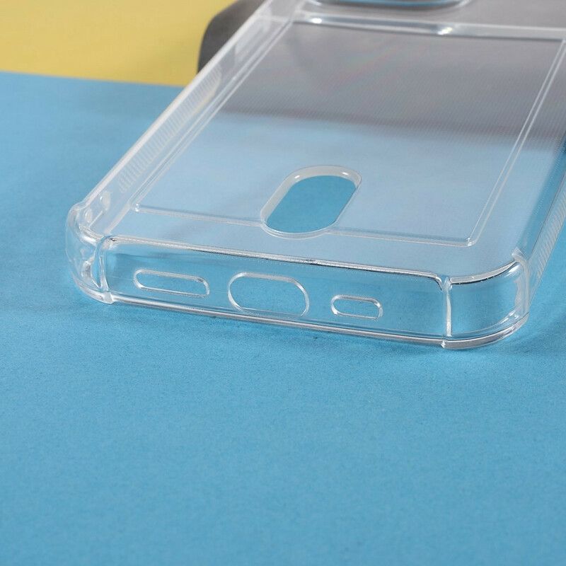 Coque Pour iPhone 13 Pro Transparente Porte-carte Color