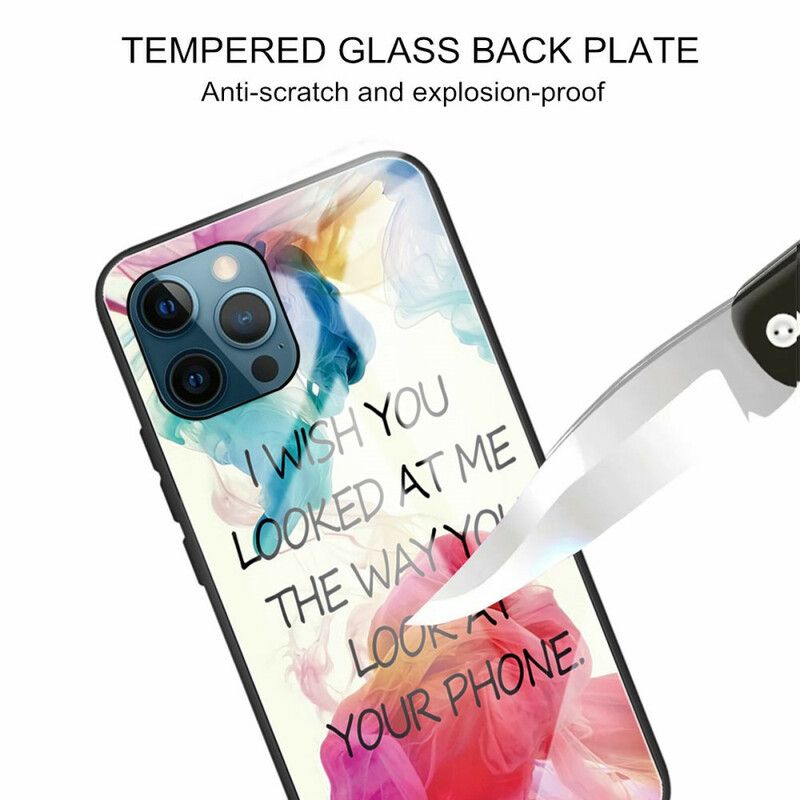 Coque Pour iPhone 13 Pro Verre Trempé I Wish