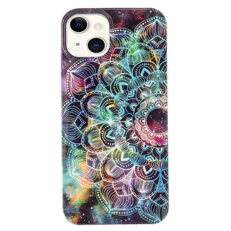 Coque Pour iPhone 13 Série Floralies Fluorescente