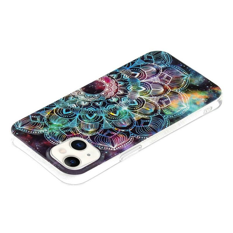 Coque Pour iPhone 13 Série Floralies Fluorescente