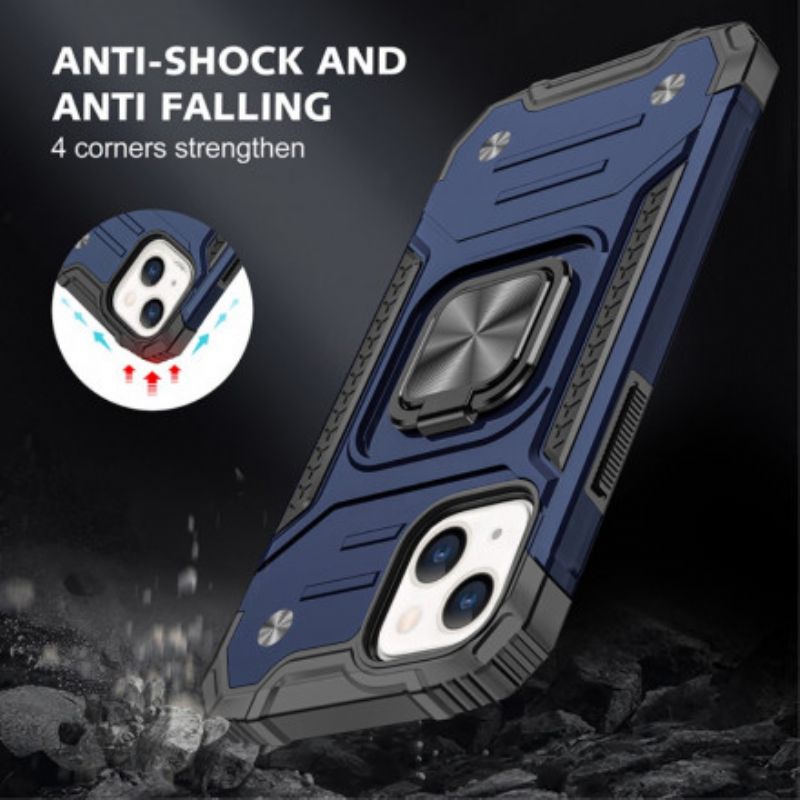 Coque Pour iPhone 13 Style Armure Anneau-support