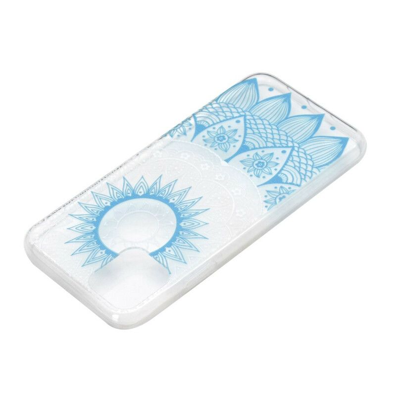 Coque Pour iPhone 13 Transparente Mandala Coloré