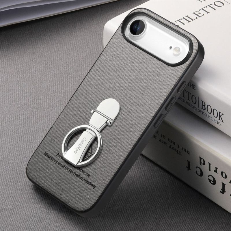 Coque pour iPhone Air avec support pliable et texture twill