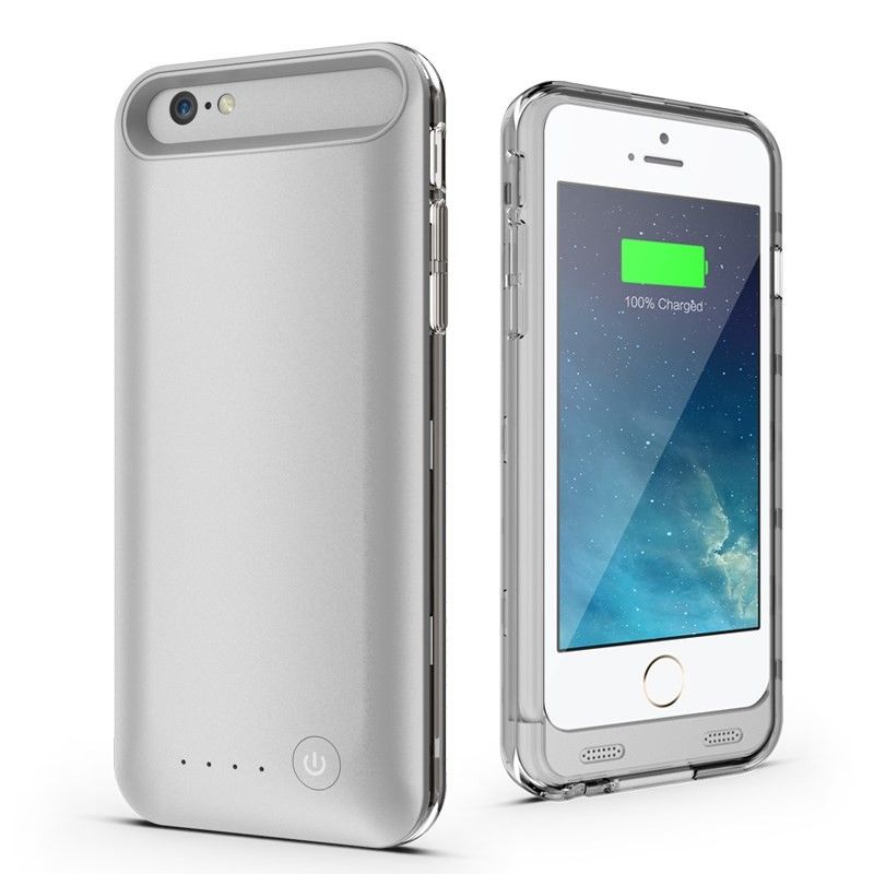 Coque Qui Recharge Votre iPhone 6 Ifans - Argenté