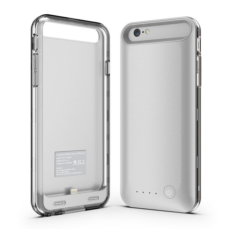 Coque Qui Recharge Votre iPhone 6 Ifans - Argenté