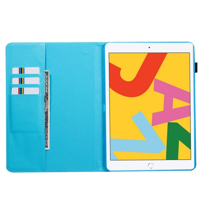 Étui iPad 10.2" (2020) (2019) Hibou Collier